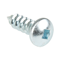 Tapping Screw Pan Head, #14 x 3/4" L, Zinc Plated Pryde Industrial Inc.