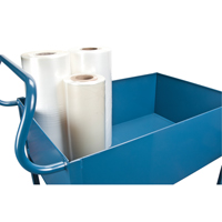 Deep Lipped Service Cart, 2 Tiers, 24" W x 47" H x 36" D, 1200 lbs. Capacity Pryde Industrial Inc.