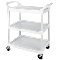 Chariot de service, 3 tiers, 33" x 37" x 18", Capacit&eacute; 200 lb Pryde Industrial Inc.