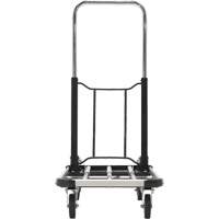 Fold-Up Platform Truck, Stainless Steel, 300 lbs., 28" L x 16" W, 33-1/2" High Pryde Industrial Inc.