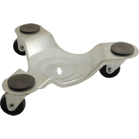 Socle roulant zingu&eacute; pour les pattes, Capacit&eacute; de 300 lb, Cadre en Acier, 2,75" h Pryde Industrial Inc.