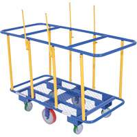 Chariot horizontal pour panneaux, 63-7/16" x 28-1/2" x 40-15/16", Capacit&eacute; 2000 lb Pryde Industrial Inc.