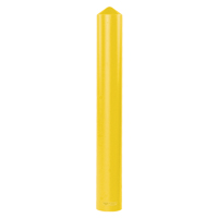 Enveloppe lisse pour butoir, 4" dia. x 56" l, Jaune Pryde Industrial Inc.