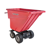 Motorized Tilt Truck, 13,5 pi³ Capacity, 45" H x 27" W x 68" D Pryde Industrial Inc.