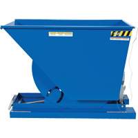 Conteneur autobasculeur, Acier, 3/4 vg³, Bleu Pryde Industrial Inc.