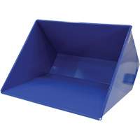 Conteneur autobasculeur, Acier, 3 vg³, Bleu Pryde Industrial Inc.