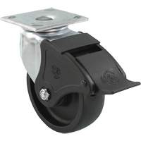 Emaxx RollX Wow Caster, Swivel with Brake, 4" (101.6 mm), Nylon, 1200 lbs. (544.3 kg.) Pryde Industrial Inc.