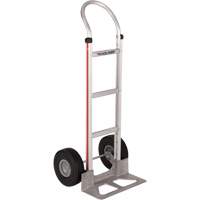 Knocked Down Hand Truck, Continuous Handle, Aluminum, 48" Height, 500 lbs. Capacity Pryde Industrial Inc.
