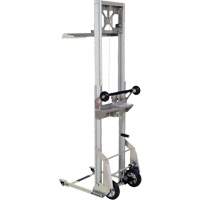 Appareil de levage portatif en aluminium, M&eacute;canisme Pompe au pied, Capacit&eacute; de 200 lb, Levage max de 61" Pryde Industrial Inc.