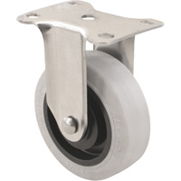 2309 Caster, Rigid, 4" (101.6 mm), Envirothane Grey, 350 lbs. (158.8 kg.) Pryde Industrial Inc.
