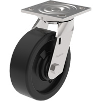 21 Series Medium-Duty Caster, Swivel, 6" (152.4 mm), Phenolic, 1200 lbs. (544.3 kg.) Pryde Industrial Inc.