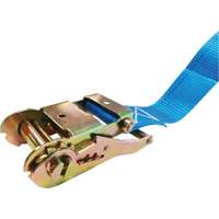 Ratchet Strap, E-Track System, 2" W x 20' L, 1333 lbs. (605 kg) Working Load Limit Pryde Industrial Inc.