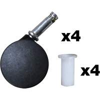 Sturdy Chair High Chair Caster Kit Pryde Industrial Inc.