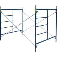 Scaffolding, Steel Frame, 60" D x 60" H Pryde Industrial Inc.