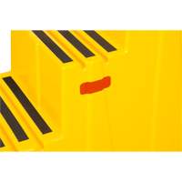 Escabeau industriel, 3 marches, 34-13/16" x 22-7/16" x Hauteur 28-1/2" Pryde Industrial Inc.