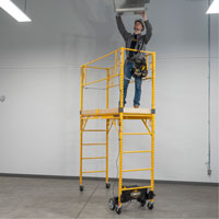 Motorized System for Climb-N-Go Scaffolding Pryde Industrial Inc.