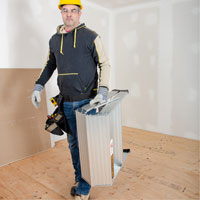 Portable Work-Stand Saw Horse, Aluminum Frame, 12-1/4" D x 24" H Pryde Industrial Inc.