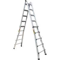 &eacute;chelle t&eacute;lescopique multifonction, Aluminium, 300 lb, CSA calibre 1A Pryde Industrial Inc.