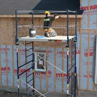 Complete Scaffold Tower with Casters, 69-1/2" D x 178" H Pryde Industrial Inc.