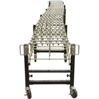 Expandable Conveyor, 23" W x 24' L, 200 lbs. per lin. ft. Capacity Pryde Industrial Inc.