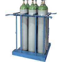 Support de rangement pour 6 cylindres pour chariot &eacute;l&eacute;vateur Pryde Industrial Inc.