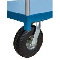 Heavy-Duty Platform Truck, 48" L x 24" W, 1200 lbs. Capacity, Flat Free Casters Pryde Industrial Inc.