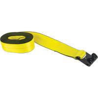 Tendeur d'arrimage logistique, Crochet plat, 30' , 3" , Charge d'utilisation max. 5400 lb (2449 kg) Pryde Industrial Inc.