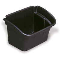 Bac utilitaire, 16 pintes, Plastique Pryde Industrial Inc.