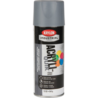 Industrial Acryli-Quik Lacquer, Grey, Very Flat, 12 oz., Aerosol Can Pryde Industrial Inc.
