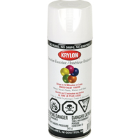 Industrial Acryli-Quik Lacquer, White, Semi-Gloss, 12 oz., Aerosol Can Pryde Industrial Inc.