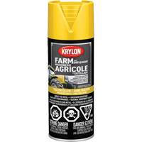 Farm & Implement Spray Paint, John Deere Yellow, High-Gloss, 12 oz., Aerosol Can Pryde Industrial Inc.
