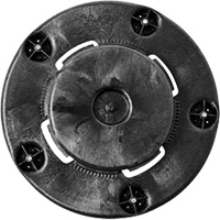 Chariot &agrave; visser Brute, Poly&eacute;thyl&egrave;ne, Noir, Convient aux contenants 20 - 55 US gal. Pryde Industrial Inc.