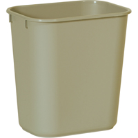 Corbeille &agrave; papier en plastique, 14 pintes, Plastique Pryde Industrial Inc.