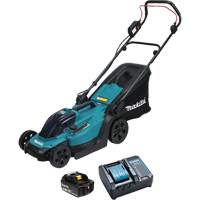 Ensemble de tondeuse sans fil 18V LXT, Pouss&eacute;e, &agrave; pile, Largeur de coupe 13" Pryde Industrial Inc.