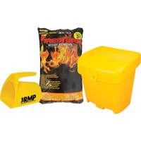 Firestorm Intense Ice Melter Kit with 56 Bags, Bag, 44 lbs. (20 kg), -32°C (-25°F) Melting Point Pryde Industrial Inc.