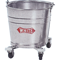 Steel Mop Buckets, 6.5 US Gal. (26 qt.) Capacity Pryde Industrial Inc.