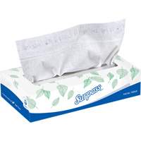 Surpass&reg; Facial Tissue, 2 Ply, 8.3" L x 7.8" W, 100 Sheets/Box Pryde Industrial Inc.