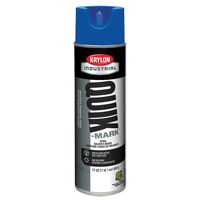 Industrial Quik-Mark Solvent-Based Inverted Marking Paint, 17 oz., Aerosol Can Pryde Industrial Inc.
