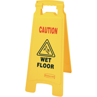 "Wet Floor" Safety Signs, English with Pictogram Pryde Industrial Inc.