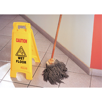 "Wet Floor" Safety Signs, English with Pictogram Pryde Industrial Inc.