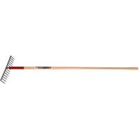 R&acirc;teau &agrave; niveler, Manche Bois, 14-3/4" la, Lame Acier durci, 16 dents Pryde Industrial Inc.