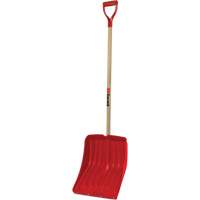 Pelle &agrave; neige Alpine, Lame Polypropyl&egrave;ne, Largueur 13-9/10", Manche Prise en D, Bande d'usure Compris Pryde Industrial Inc.