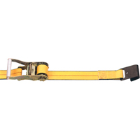 Ratchet Straps, Flat Hook, 2" W x 30' L, 3335 lbs. (1513 kg) Working Load Limit Pryde Industrial Inc.