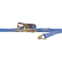 Heavy-Duty Utility Straps, J-Hook, 1" W x 1.33' L, 835 lbs. (379 kg) Working Load Limit Pryde Industrial Inc.