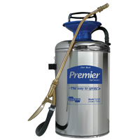 Premier Series Pro Sprayer, 2 gal. (7.6 L), Stainless Steel, 12" Wand Pryde Industrial Inc.