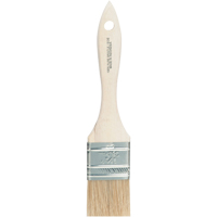 Chip Paint Brush, White China, Wood Handle, 1-1/2" Width Pryde Industrial Inc.