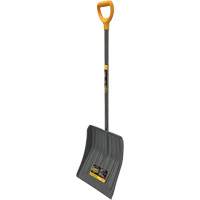 Pro Snow Shovel, Polypropylene Blade, 13-7/8" Wide, D-Grip Handle Pryde Industrial Inc.