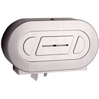 Twin Jumbo Toilet Paper Dispenser, Multiple Roll Capacity Pryde Industrial Inc.