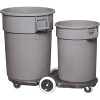Socle roulant Tandem Brute, Noir Pryde Industrial Inc.