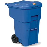 Brute&reg; Roll Out Containers, Curbside, Polyethylene, 95 US gal. Pryde Industrial Inc.